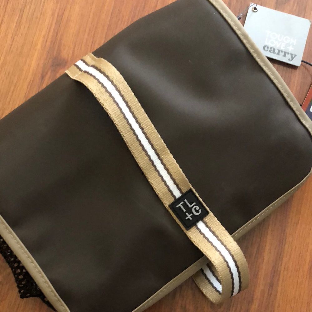 NEW tough love + Carry Men’s travel toiletries bag.